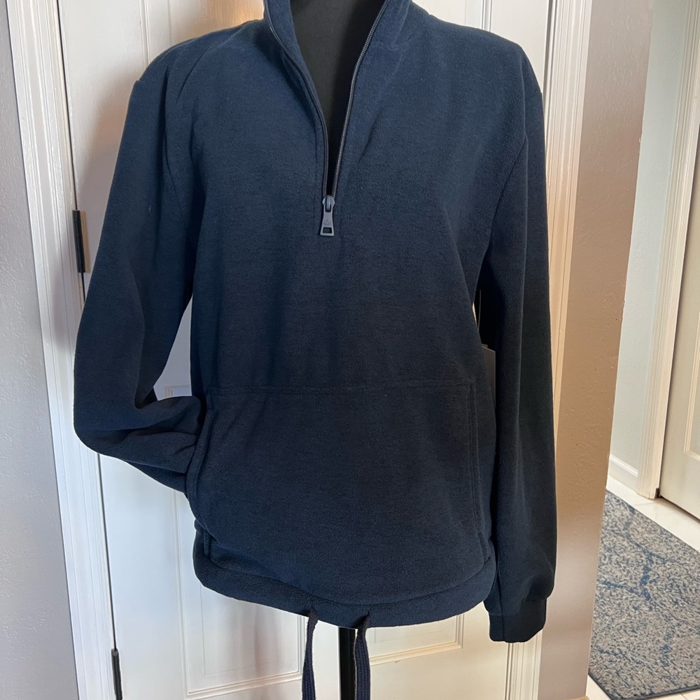 Beyond Yoga Women’s SMALL Navy quarter zip fleece